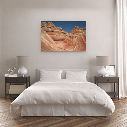 Canvas schilderij slaapkamer Nationaal Monument Canyon Cliffs