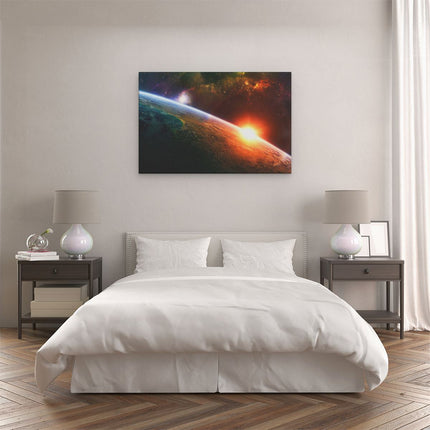 Canvas schilderij slaapkamer Ruimte