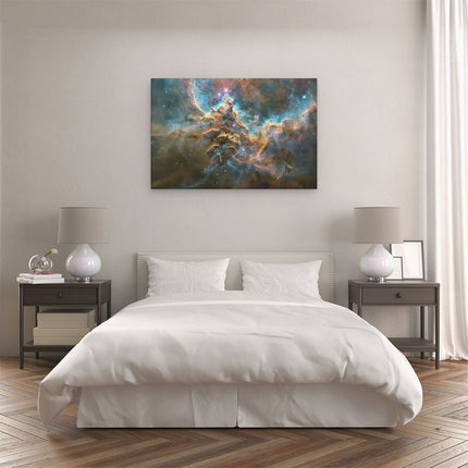 Canvas schilderij slaapkamer Afbeelding van een Nevel