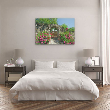 Canvas schilderij slaapkamer Stenenpoort