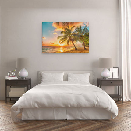 Canvas schilderij slaapkamer Summer Night