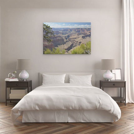 Canvas schilderij slaapkamer Grand Canyon in de Zon