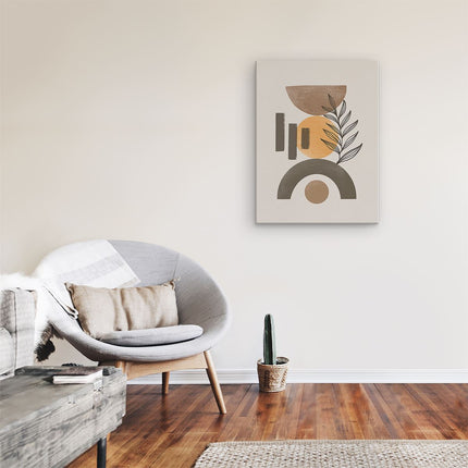 Canvas Schilderij Kamer Abstracte Kunst Bobo