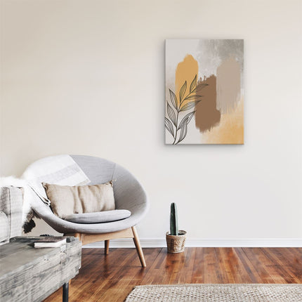 Canvas Schilderij Kamer Abstracte Kunst Bobo