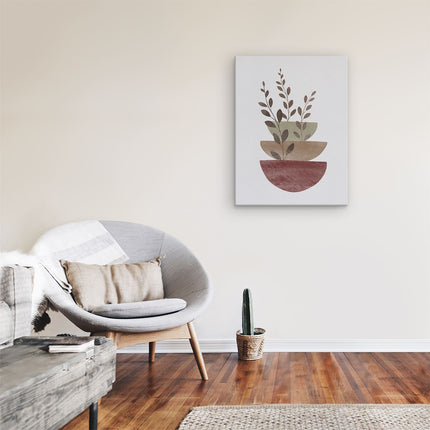 Canvas Schilderij Kamer Abstracte Kunst Bobo Art
