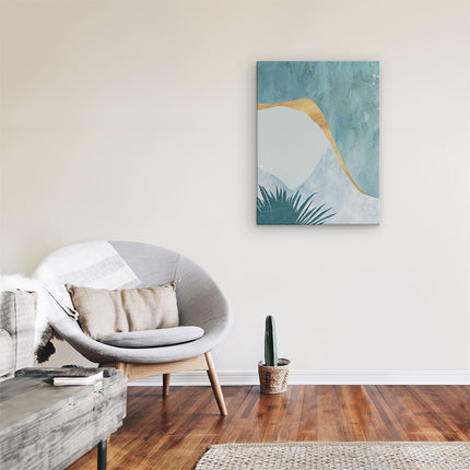 Canvas Schilderij Kamer Abstracte Kunst