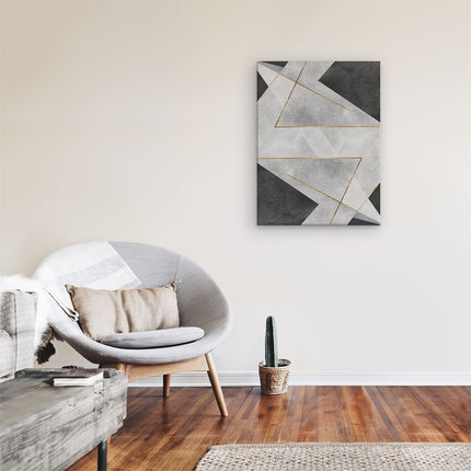 Canvas Schilderij Kamer Abstracte Kunst Bobo Art
