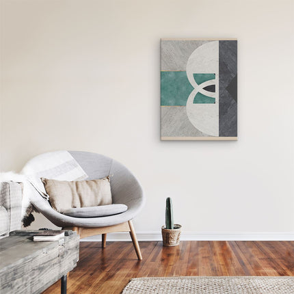 Canvas Schilderij Kamer Abstracte Kunst Bobo Art