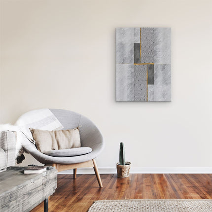 Canvas Schilderij Kamer Abstracte Kunst Bobo Art