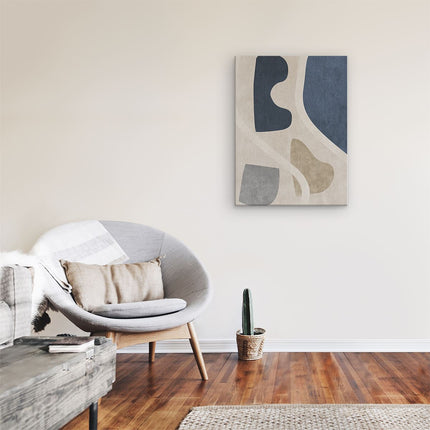 Canvas Schilderij Kamer Abstracte Kunst Bobo Art