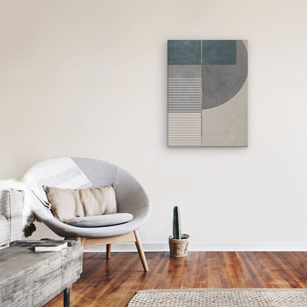 Canvas Schilderij Kamer Abstracte Kunst Bobo Art