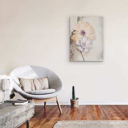 Canvas Schilderij Kamer Bloemen - Abstracte Kunst
