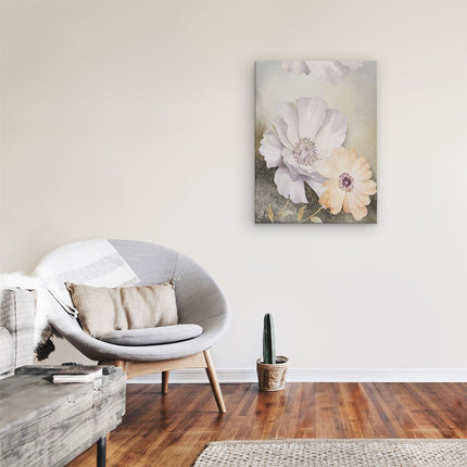 Canvas Schilderij Kamer Bloemen - Abstracte Kunst