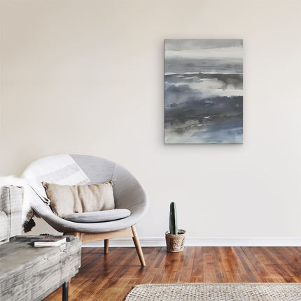 Canvas Schilderij Kamer Aquarelkunstwerk van de Oceaan