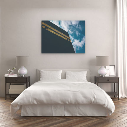 Canvas Schilderij Slaapkamer Kaäba Gebedshuis in Mekka