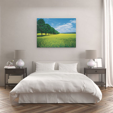 Canvas Schilderij Slaapkamer Weide Landschap Natuur