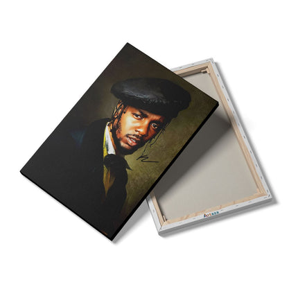 Canvas schilderij details Rapper Kendrick Lamar