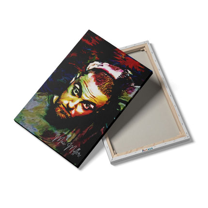 Canvas schilderij details Mac Miller