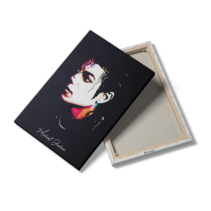 Canvas schilderij details Michael Jackson