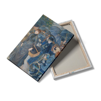 Canvas schilderij details De Paraplu's - Pierre-Auguste Renoir