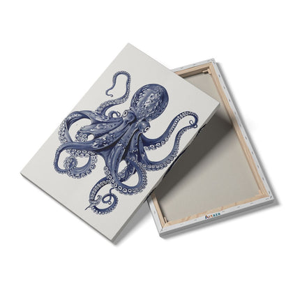 Canvas schilderij details Octopus met Tentakels