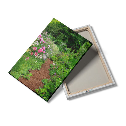 Canvas schilderij details Wilde Tuin