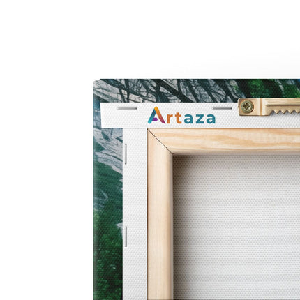 Canvas Schilderij Achterkant Schilderij 