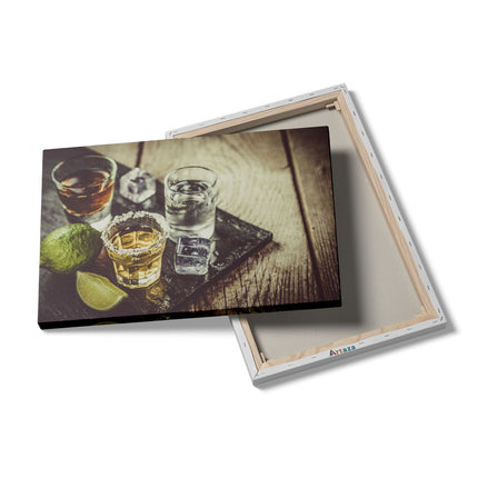 Canvas schilderij details Alcoholische Drankjes - Drank