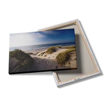 Canvas schilderij details Strand en Duinen 