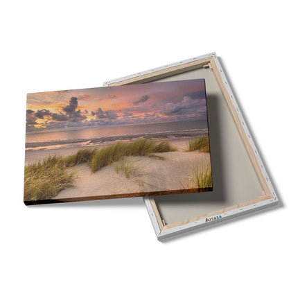 Canvas schilderij details Strand en Duinen