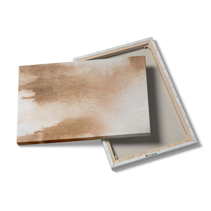 Canvas schilderij details Abstracte Kunst - Beige