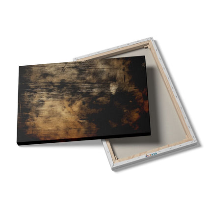 Canvas schilderij details Zwart Wit Beeld van een Houten Achtergrond