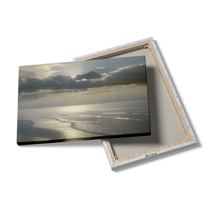 Canvas schilderij details De Zon schijnt over de Oceaan