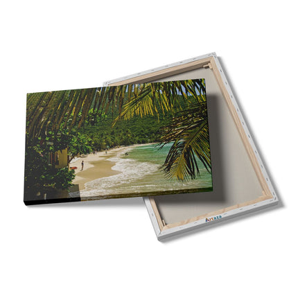 Canvas schilderij details Laguna