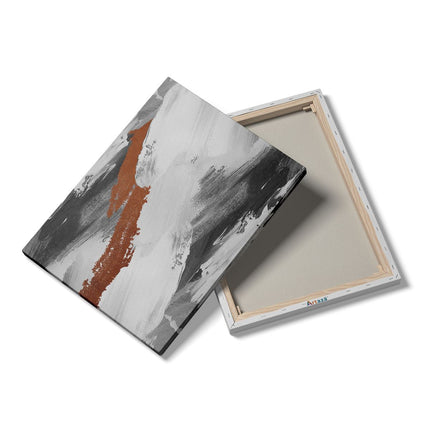Canvas Schilderij Details Abstracte Kunst Verf
