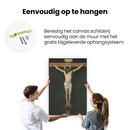 Canvas schilderij ophangen Christus Gekruisigd - Diego Velázquez