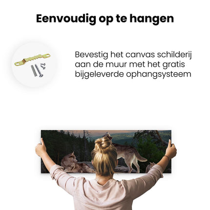 Canvas Schilderij Ophangen Schilderij 