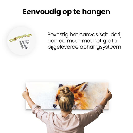 Canvas Schilderij Ophangen Schilderij 