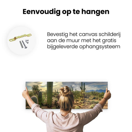 Canvas Schilderij Ophangen Schilderij 