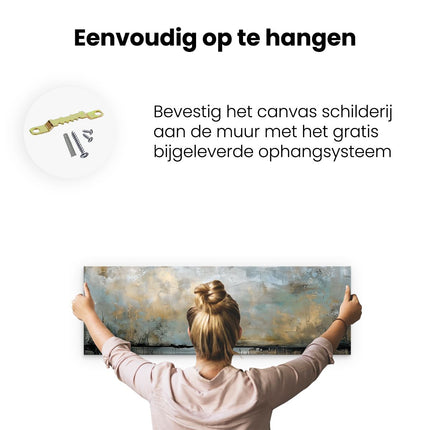 Canvas Schilderij Ophangen Schilderij 