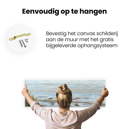 Canvas Schilderij Ophangen Schilderij 