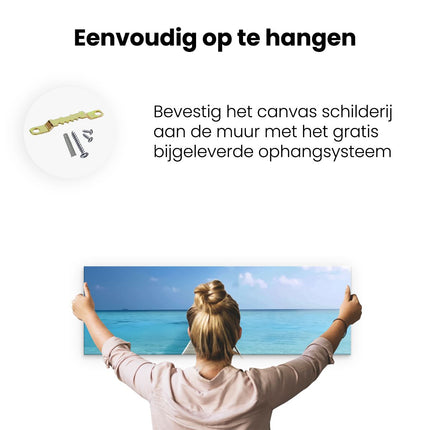 Canvas Schilderij Ophangen Schilderij 