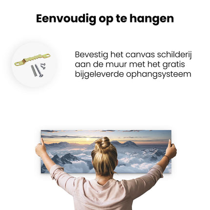Canvas Schilderij Ophangen Schilderij 