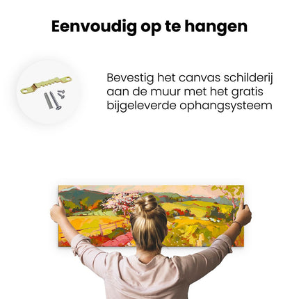 Canvas Schilderij Ophangen Schilderij 