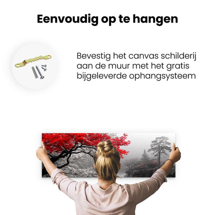 Canvas Schilderij Ophangen Schilderij 