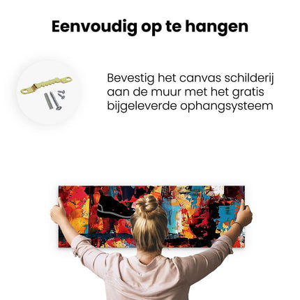 Canvas Schilderij Ophangen Schilderij 