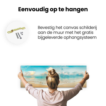 Canvas Schilderij Ophangen Schilderij 