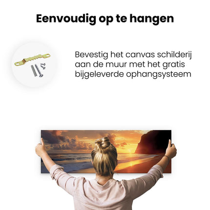 Canvas Schilderij Ophangen Schilderij 