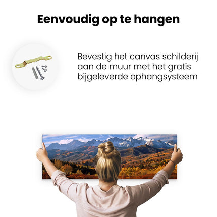 Canvas Schilderij Ophangen Schilderij 