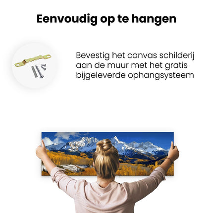 Canvas Schilderij Ophangen Schilderij 